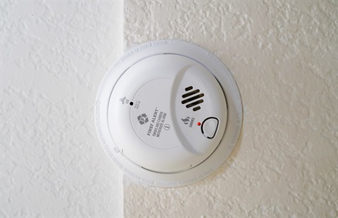 Image of a carbon monoxide detector